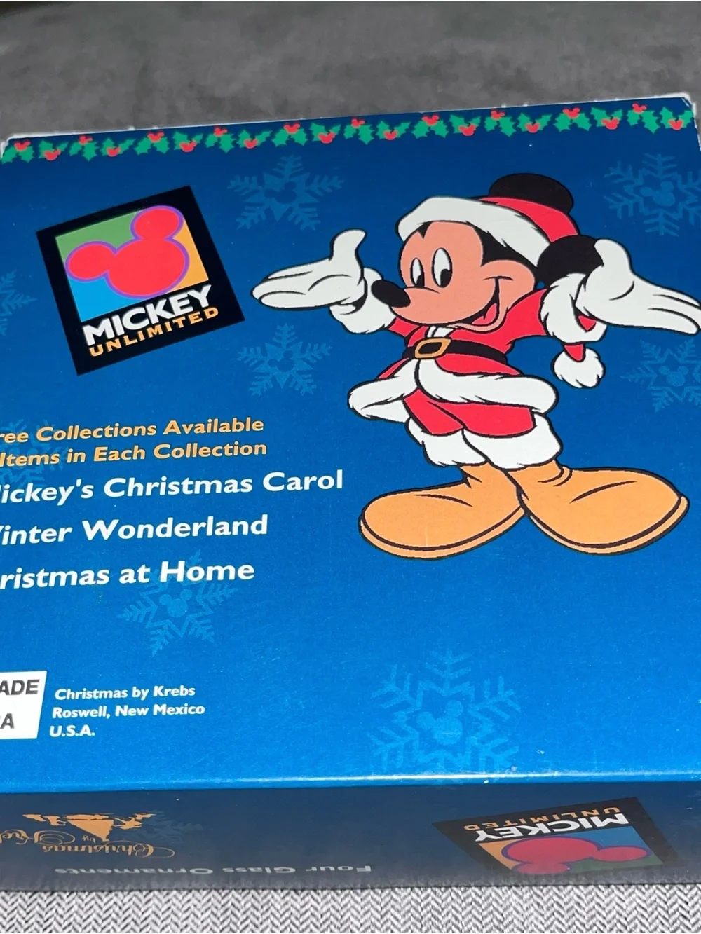 Disney cellophane package